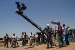 پشت صحنه سریال "بوی باران"